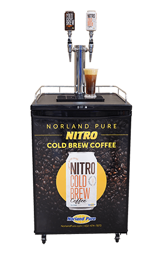 Norland Pure nitro cold brew coffee kegerator