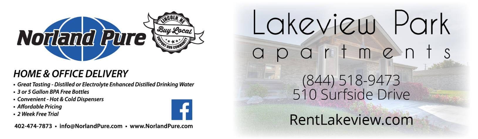 Norland Pure co-op label for Lakeview Park Apartments