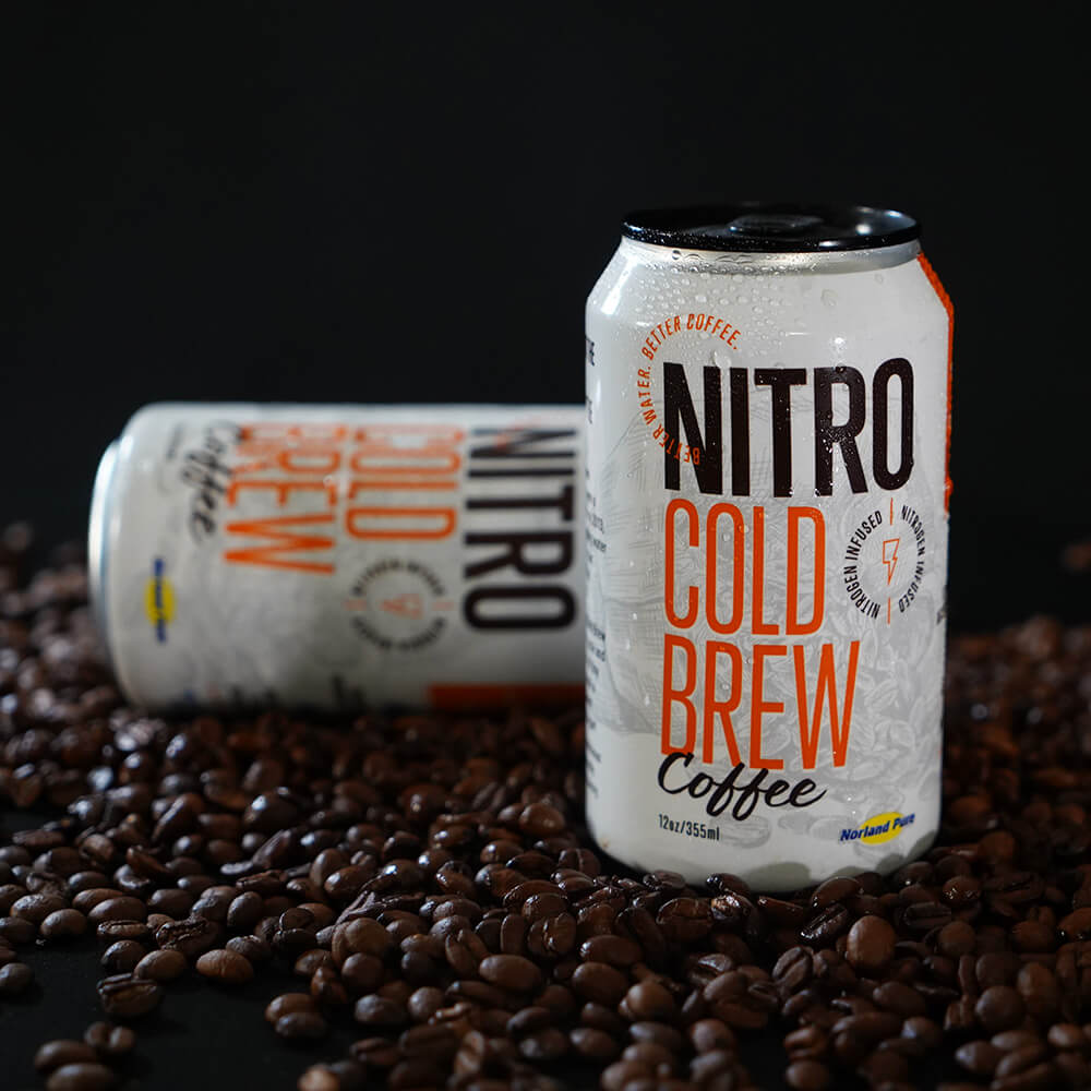 Norland Pure canned nitro cold brew coffee
